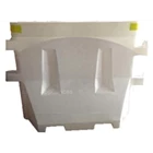 Barrier pembatas jalan warna putih BNH 1