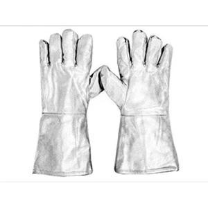  Aluminized heat resistant gloves 16inch